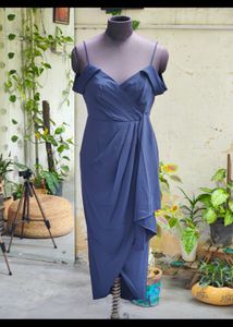 Forever New Women’s Navy Blue Wrap Dress