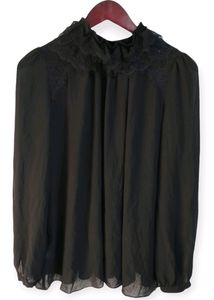 Beauty Mark Black Ruffle Dress Women