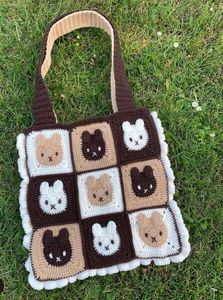 Crochet Multi Colours Of Miffy Tote Bag
