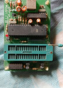 ATMEL 8051 Development Board ZIF Socket+MAX232 AT8