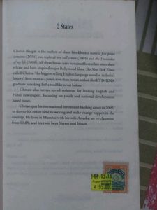 2 States by Chetan Bhagat