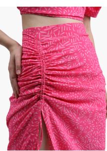 Pink Printed Co-ord Set