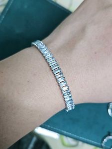 Silver Anti Tarnish Bracelet And Finger Ring Combo