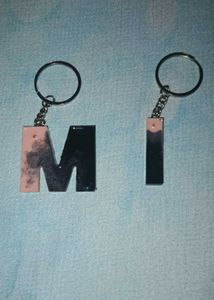 Initial MI Keychains