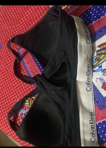 Calvin Klein Black Sports Bra