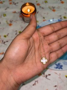 Stainless Steel Vancleef Set (white)🎀🎀