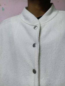 Men white jacket (Varsity style)