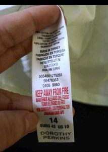 Dorothy Perkins White Crochet top