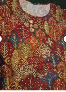 Ethnic Print Dress - Bohemian Style