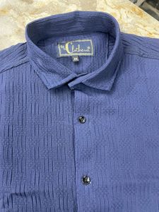 Men Stylish Shirt Imported Knitted Fabric