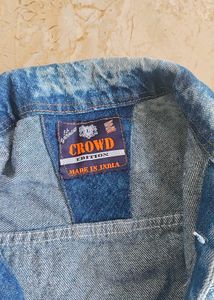 Distressed Denim Jacket