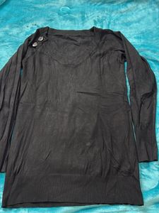 Black Long Sleeve Top + free gift ( you can wear i