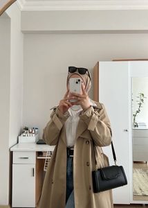 Classic Elegant tan royal trech coat🤎💐