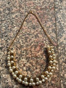 Pearl & Gold Necklace
