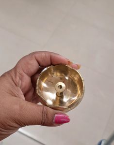 2pc Brass Diya