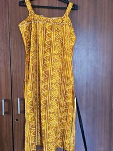 Mustard Kurta