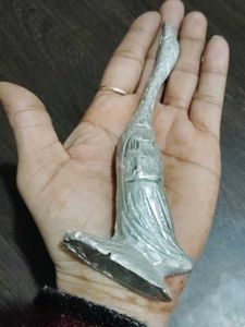 Silver Coloured Metal Swan Pair Show Piece 👍👍