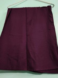 Purple Kurta plazo suit