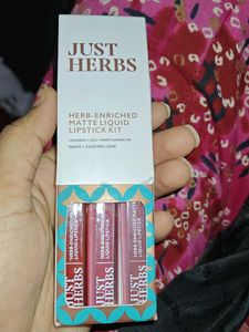 Just Herbs Liquid Lipstick Kit