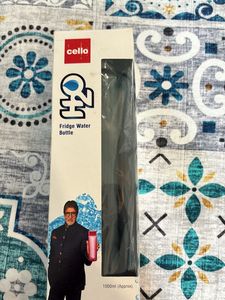 Unbreakable Cello H2O Black Color Water Bottle