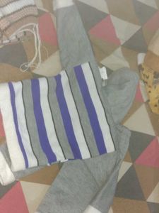 Cute Striped Knit Cardigan