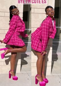 Pink Co Ord Set Korean Style