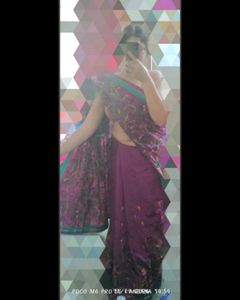 Embroidered Saree