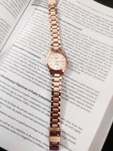 Rose Gold Quartz Watch
