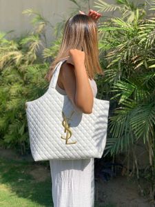 YSL BIG SIZE TOTE QUILTED BAG @SALE