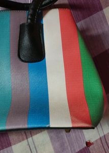 Striped Tote Bag