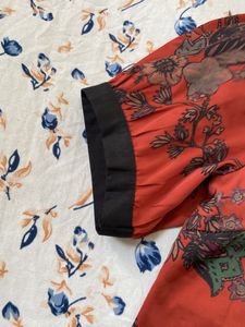 Floral Button-Up