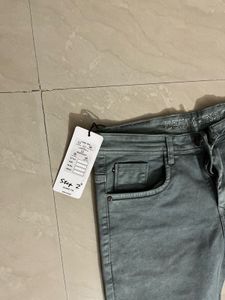 Grey jeans