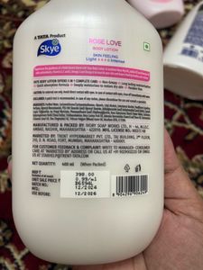 Skye Rose Love Body Lotion