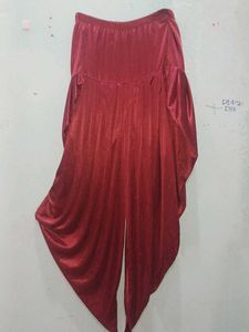 Silky Maroon Night Suit