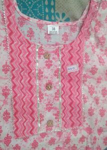 NEW Pink Printed Kurta with Palazzos