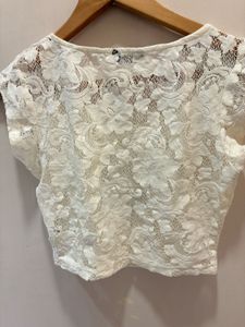 Beautiful Imported Lace Crop Top