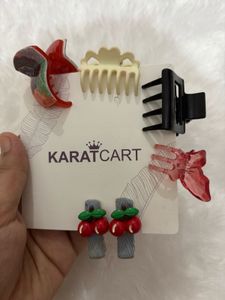 Hair Clip &amp; Scrunchie Set