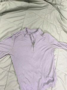 Lavender Long Sleeve Top