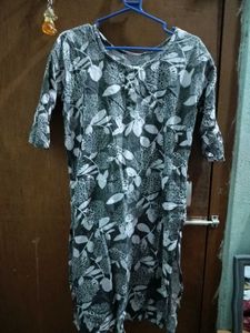 Floral Print Tunic Dress