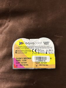 Aqua Contact Lens