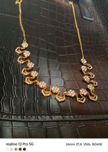 Elegant Gold-Tone Necklace