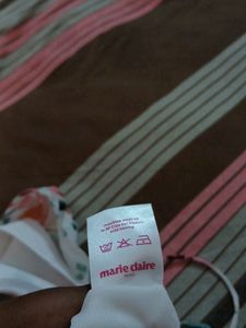 Florat White Marie Claire Top