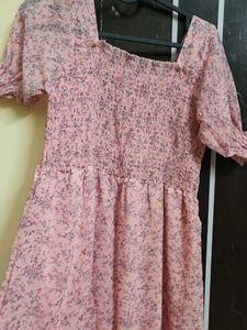 Georgette Pink Dress