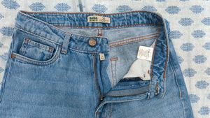 Straight fit , Blue Denim Jeans