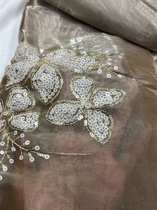 Elegant Embellished Saree