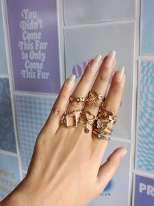 Gold Ring Set