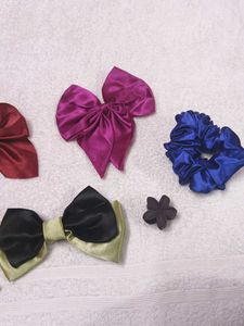 Colorful Hair Accessories - Set of 7