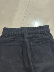 Mom Fit Jean - Dark Black