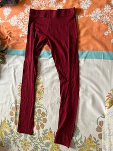 Maroon Leggings