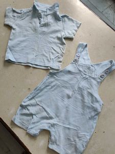 Cute Baby Blue Romper